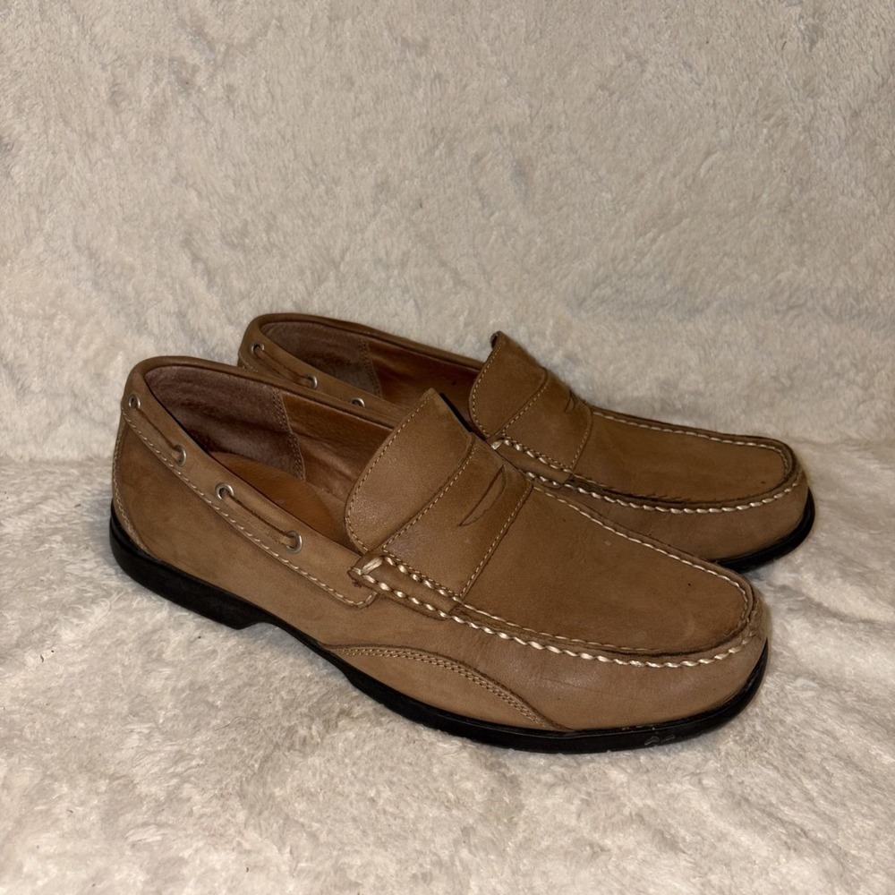 Men's RJ Colt Loafers Youngstown 20812 Size 10M Tan
